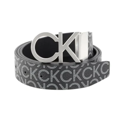 Abbildung von Calvin Klein NEW MONO BELT Gürtel, Herren, Größe: 80, Black monogram