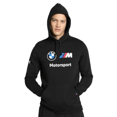 Abbildung von Puma BMW MMS Hoodie Kapuzenpullover, Herren, Größe: Small, Black