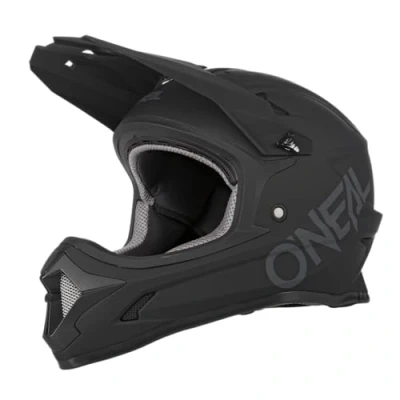 Abbildung von O&#039;NEAL Mountainbike Helm MTB Downhill Nach Robustes ABS, Ventilationsöffnungen für Luftstrom &amp; Kühlung, ABS Außenschale SONUS Helmet SOLID Erwachsene Schwarz Größe S