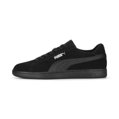 Abbildung von Puma Smash 3.0 Unisex Sneaker low, Größe: 36, black silver Leder