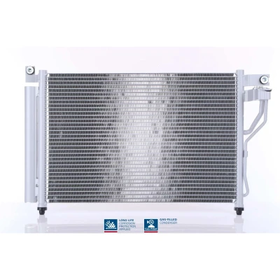 Abbildung von NISSENS 94895 Klimakondensator mit Trockner Aluminium 545 R 134a