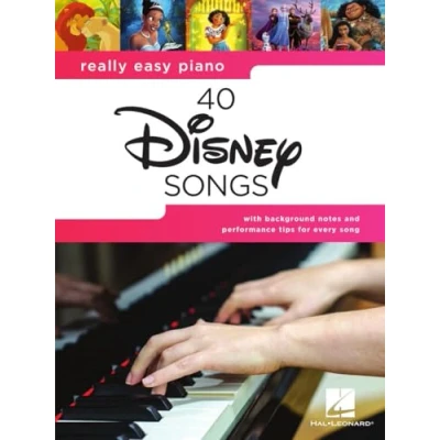 Abbildung von 40 Disney Songs: Songs Songbook With Lyrics (Really Easy Piano)