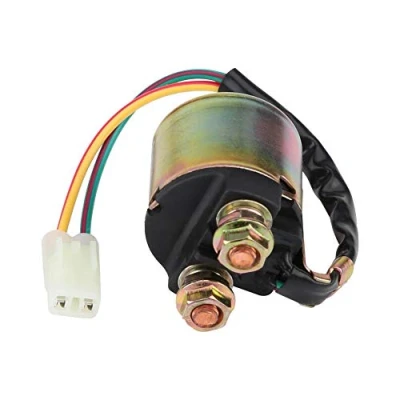 Abbildung von Magnetisches Relais Anlasser Magnetschalter High Current Starter für Motorrads Motorradstarter Magnetrelais TRX300 / TRX350 TRX90 1988 2000