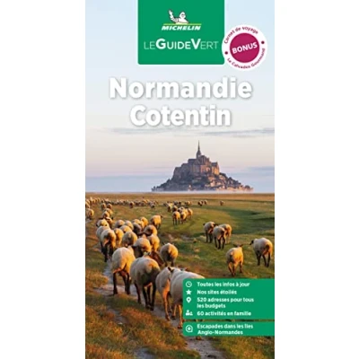 Abbildung von Michelin Le Guide Vert Normandie Cotentin: îles Anglo Normandes (MICHELIN Grüne Reiseführer)