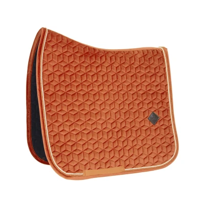 Abbildung von Kentucky Schabracke Velvet Dressur Orange