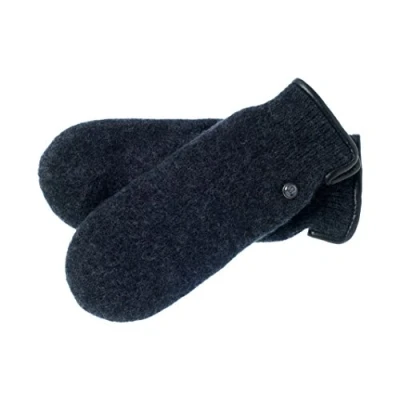 Abbildung von Roeckl Damen Walkfäustel Fäustlinge, Grau (Anthracite 090), 7 (Herstellergröße: 7)