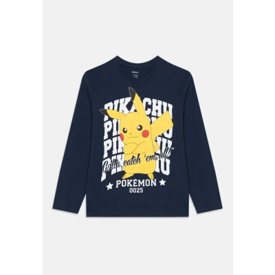 Abbildung von Name it Nkmast Pokemon LONG Sleeve Langarmshirt für Kinder, Größe: 116, Navy blazer
