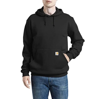 Abbildung von Carhartt, Herren, Weites, mittelschweres Sweatshirt, Schwarz, L