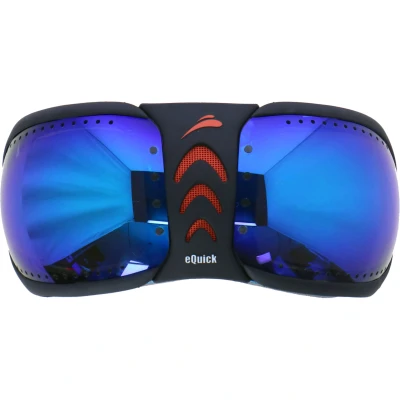 Abbildung von eQuick Brille eVysor Mirrored Blau One Size