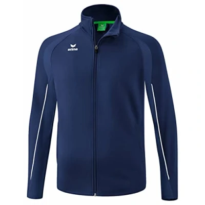 Abbildung von Erima Unisex Liga Star Polyester Trainingsjacke, new navy/weiß, S