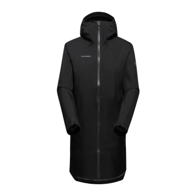 Abbildung von Mammut SEON PAC HS Hooded Parka, Damen, Größe: XS, black