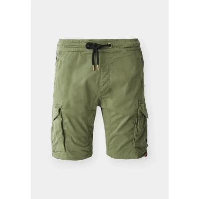 Abbildung von Alpha Industries Jogger Shorts, Herren, Größe: XXL, Vintage green