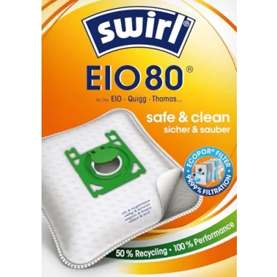 Abbildung von Swirl EIO 80 EcoPor Staubsaugerbeutel, 10 Beutel