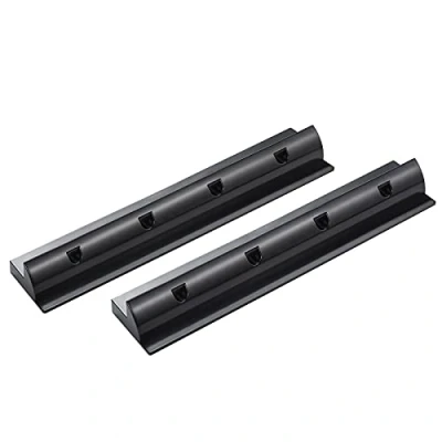 Abbildung von SolarV enjoysolar® ABS Haltespoiler Solarmodul Halterung sepzial für Wohnmobile Caraven Boot (2er Set 550mm black)