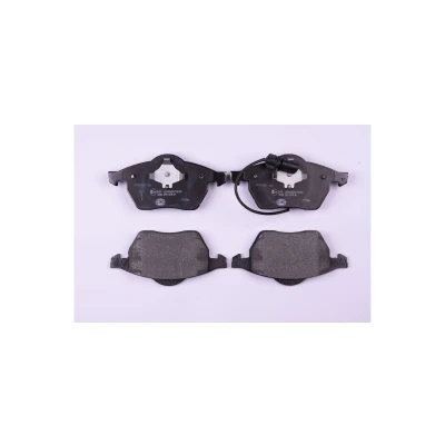 Abbildung von HELLA 8DB 355 008 911 Bremsbelagsatz mit integriertem Verschleißwarnkontakt FORD: Galaxy Mk1 MPV, VOLKSWAGEN: Sharan I, VAN, SEAT: Alhambra I