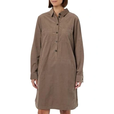 Abbildung von camel active Blusenkleid, Damen, Größe: Medium, Light walnut