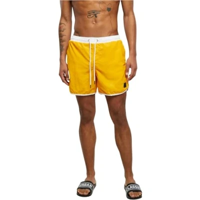 Abbildung von Urban Classics Retro Badeshorts, Herren, Größe: Large, White magicmango