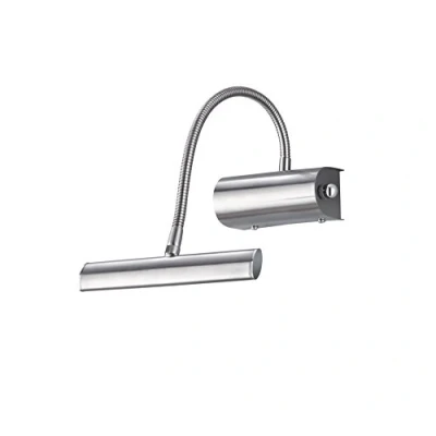 Abbildung von Trio Leuchten LED Wandleuchte Curtis 279770107, Metall Nickel matt, 1x 4 Watt, Flexarm, Dimmer