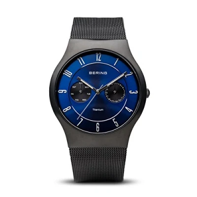 Abbildung von BERING Herren Uhr Quarz Movement Titanium Collection mit Titan und Saphirglas 11939 078