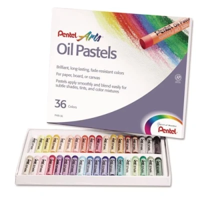 Abbildung von Pentel PHN4 36 Ölpastellkreide Set à Stück, 1 Stück (36er Pack)