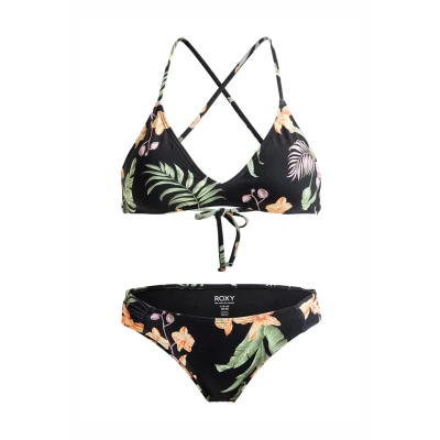 Abbildung von Roxy Classics Zweiteiliges SET Bikini, Damen, Größe: XL, Black