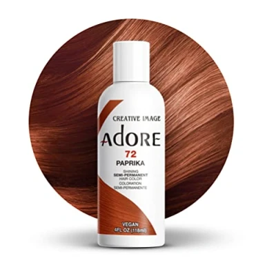 Abbildung von Adore Shining Semipermanente Haarfarbe, 72 Paprika