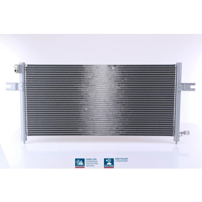 Abbildung von NISSENS 94759 Klimakondensator ohne Trockner Aluminium 733 R 134a