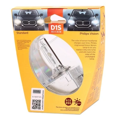 Abbildung von PHILIPS 85415VIS1 Glühlampe, Fernscheinwerfer D1S 85V 35W 4600K Xenon MERCEDES BENZ: C Class Saloon, VOLKSWAGEN: Passat B6 Variant, AUDI: A4 Avant