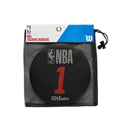 Abbildung von Wilson Basketball Trainings Marker NBA DRV TRAINING MARKERS, Kunststoff, Schwarz, 5 Stück