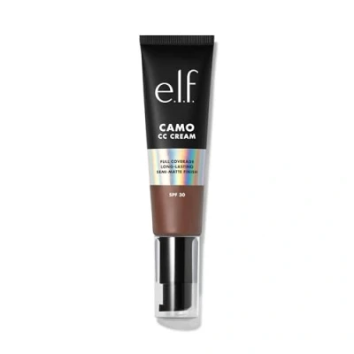 Abbildung von e.l.f. Camo CC Cream, Farbkorrigierende Foundation Mit Mittlerer Bis Voller Deckkraft Und LSF 30, Vegan &amp; Tierversuchsfrei, Rich 620 W, 30 g