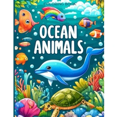 Abbildung von Ocean Animals: Coloring Book with Animals / Activity for kids