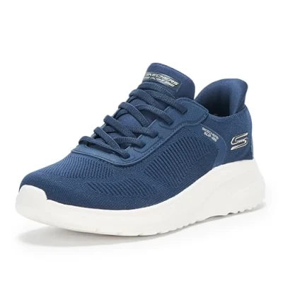 Abbildung von Skechers Slip Ins Bobs Squad Chaos Current Muse Damen Sneaker Navy EU 39