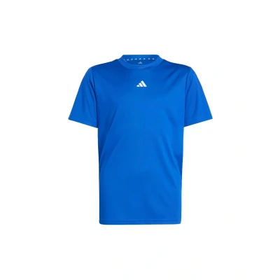Abbildung von adidas Unisex Kinder Train Essentials Logo Regular Fit T Shirt Junior, Royal Blue/White, 9 10 Years