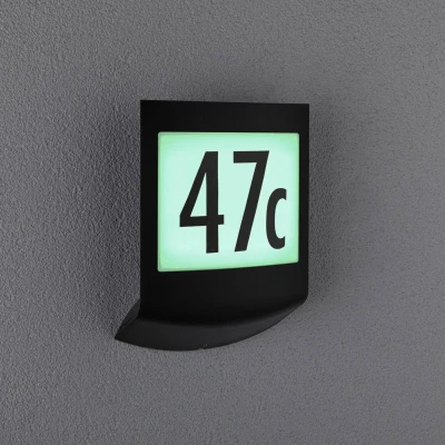 Abbildung von Paulmann LED Außen Wandleuchte »Padea IP44 198x71mm RGBW+ 8,2W 550lm 230V Anthrazit Kunststoff«, 1 flammig, Smart Home Zigbee 3.0 Dämmerungssensor