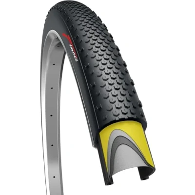 Abbildung von Fincci Fahrradreifen 700x38c Gravel 28 Zoll, Unplattbar FaltReifen 40 622 Rennrad Mantel mit 1 mm Pannenschutz für Straße, Mountainbike MTB, Tourenrad Fahrrad Komplett Schwarz