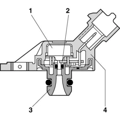 Abbildung von BOSCH 0 261 230 112 Sensor, Kraftstoffdruck Niederdruckseite