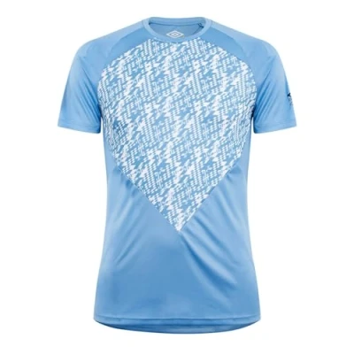Abbildung von Umbro PRO Graphic Tshirt print, Herren, Größe: Large, Allure brilliant white