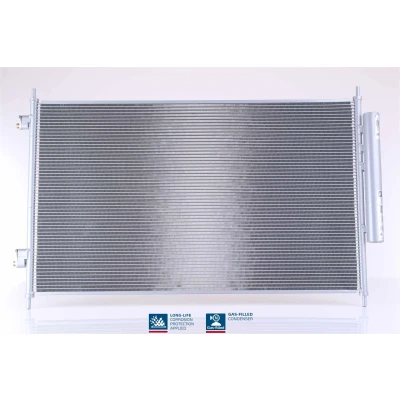 Abbildung von NISSENS 940811 Klimakondensator mit Trockner Aluminium 697 R 134a HONDA: HR V II