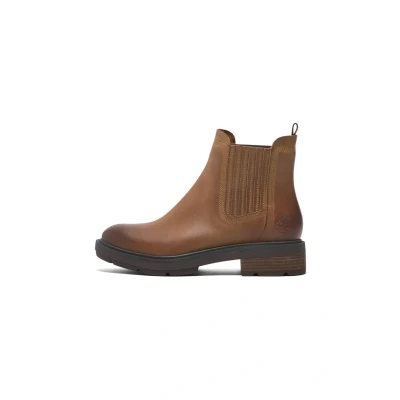 Abbildung von Timberland MID Chelsea Stiefelette, Damen, Größe: 40, Medium brown full grain Schuhe