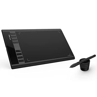 Abbildung von XP PEN Star 03 V2 Grafiktablett, 10&#039;&#039;x6 Zeichentablett, 8192 Druckstufen, 266RPS OSU Tablet, Zeichenpad für PC(Win/Mac/Chrome OS)