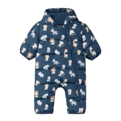 Abbildung von Name it Nbmmay SUIT Schneeanzug für Kinder, Größe: 74/80, Dark denim