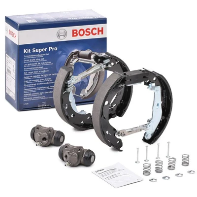 Abbildung von BOSCH 0 204 114 649 Bremsensatz, Trommelbremse mit Zubehör, Radbremszylinder SMART: Fortwo I Convertible, City Coupe