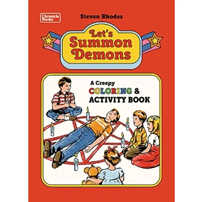 Abbildung von Let&#039;s Summon Demons: A Creepy Coloring and Activity Book
