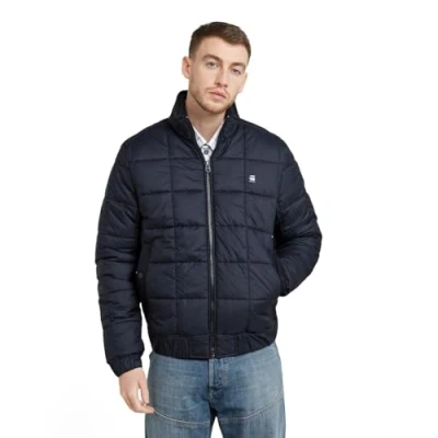 Abbildung von G STAR Meefic Quilted Winterjacke, Herren, Größe: Large, Salute