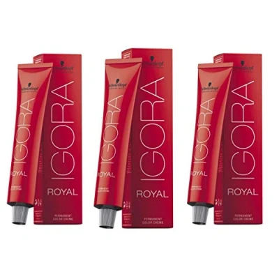 Abbildung von Schwarzkopf Professional Igora Royal Cools Permanente Färbung 60 ml 4 0 Mittelbraun