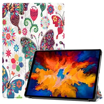 Abbildung von Lobwerk Cover für Lenovo Tab P11 Pro TB XJ706F 11.5 Zoll Tablethülle Schlank mit Standfunktion und Auto Sleep/Wake Funktion