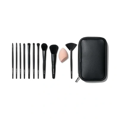 Abbildung von e.l.f. Full Face &amp; Eye Makeup Brush Set, 11 Make up Pinsel von Foundation zu Bronzer, Lidschatten mehr, vegan tierversuchsfrei
