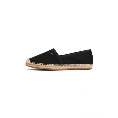 Abbildung von Tommy Hilfiger FLAG Espadrille, Damen, Größe: 37, Black Schuhe