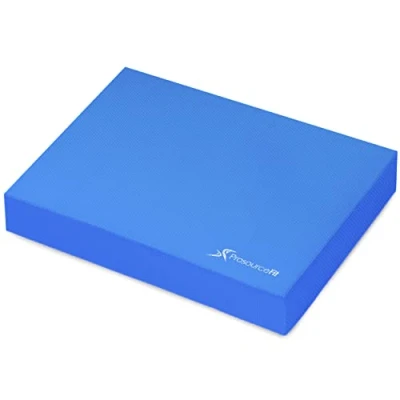 Abbildung von ProsourceFit Exercise Balance Pad Non Slip Cushioned Foam Mat &amp; Knee for Fitness and Stability Training, Yoga, Physical Therapy 15.5x12.75