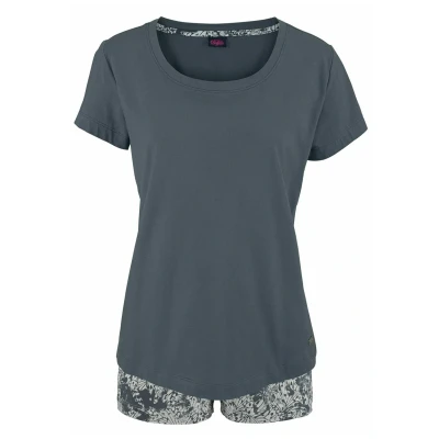 Abbildung von Buffalo SET Pyjama, Damen, Größe: 36/38, Grau gemustert